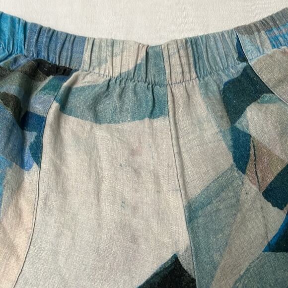 LUUKAA 100% Linen Balloon trousers Size 10 - Picture 4 of 11